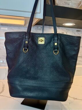 Louis Vuitton Citadine PM Tote Monogram Empreinte leather